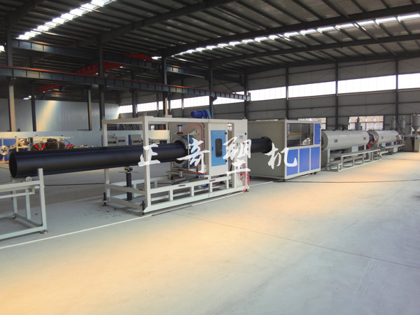 HDPE water-supply,gas pipe extrusion production line